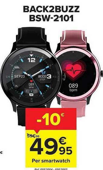 Carrefour Smartwatch aanbieding