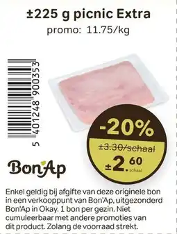 Bon Ap Picnic extra aanbieding