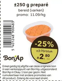 Bon Ap Preparé aanbieding