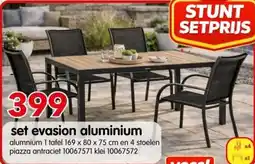 Yess Set evasion aluminium aanbieding