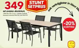 Yess Set evasion aluminium aanbieding