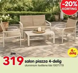 Yess Salon piazza aanbieding