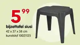 Yess Bijzettafel siusi aanbieding