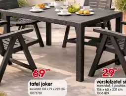 Yess Tafel joker aanbieding