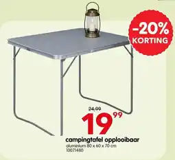 Yess Campingtafel opplooibaar aanbieding
