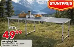 Yess campingtafel aanbieding