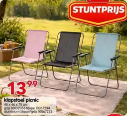 Yess Klapstoel picnic aanbieding