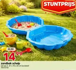Yess Zandbak schelp aanbieding