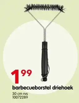 Yess Barbecueborstel driehoek aanbieding