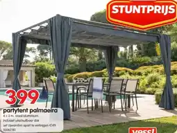 Yess Partytent palmaeira aanbieding