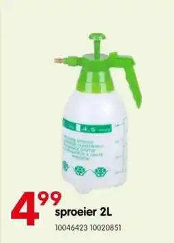 Yess Sproeier aanbieding