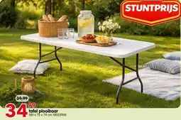 Yess Tafel plooibaar aanbieding