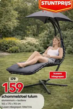 Yess Schommelstoel tulum aanbieding