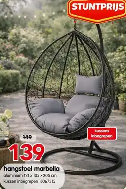 Yess Hangstoel marbella aanbieding