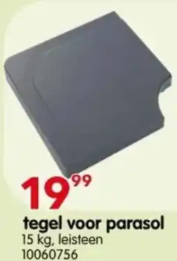 Yess Tegel voor parasol aanbieding
