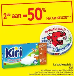 Intermarché La Vache qui rit of Kiri aanbieding