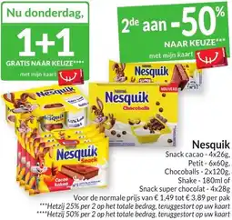Intermarché Nesquik aanbieding