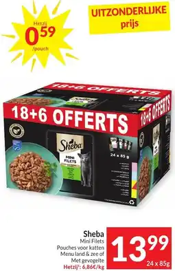 Intermarché Sheba aanbieding