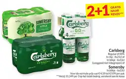 Intermarché Carlsberg of Somersby aanbieding