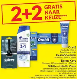 Intermarché Oral-B, Head&Shoulders, Derma X pro of Gillette of Gillette Venus aanbieding