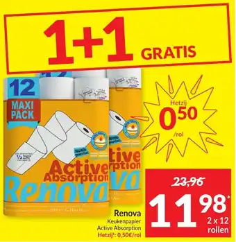 Intermarché Renova Keukenpapier aanbieding
