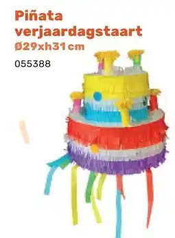 Happyland Piñata verjaardagstaart aanbieding