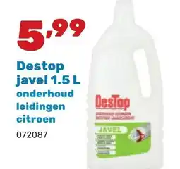 Happyland Destop javel 1.5 L onderhoud leidingen citroen aanbieding