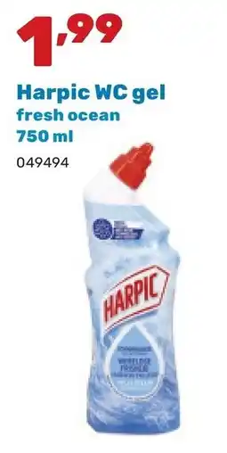 Happyland Harpic WC gel aanbieding