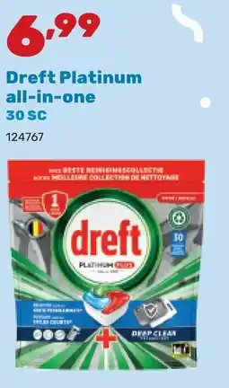 Happyland Dreft Platinum all-in-one 30 SC aanbieding