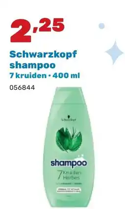 Happyland Schwarzkopf shampoo aanbieding
