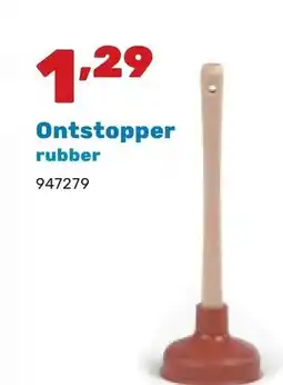 Happyland Ontstopper rubber aanbieding
