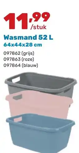 Happyland Wasmand 52 L aanbieding