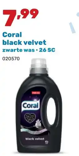 Happyland Coral black velvet zwarte was .26 SC aanbieding