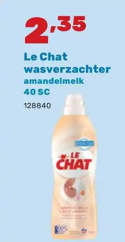 Happyland Le Chat wasverzachter amandelmelk 40 SC aanbieding
