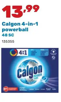 Happyland Calgon 4-in-1 powerball 48 SC aanbieding