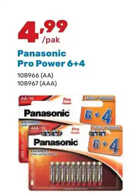 Happyland Panasonic Pro Power 6+4 aanbieding