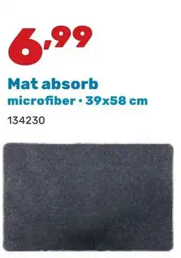 Happyland Mat absorb microfiber aanbieding