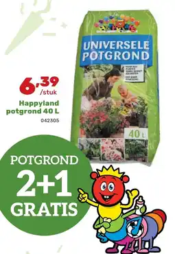 Happyland Happyland potgrond aanbieding