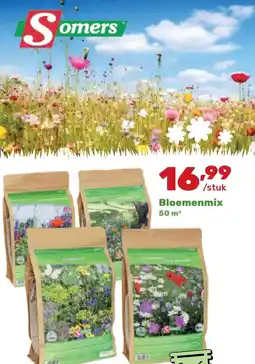 Happyland Bloemenmix 50m2 aanbieding