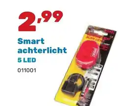 Happyland Smart achterlicht 5 LED aanbieding