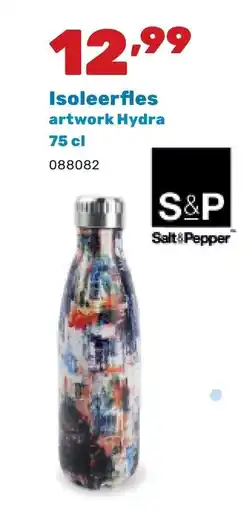 Happyland Isoleerfles artwork Hydra aanbieding