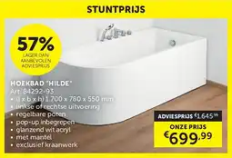 Zelfbouwmarkt HOEKBAD HILDE aanbieding