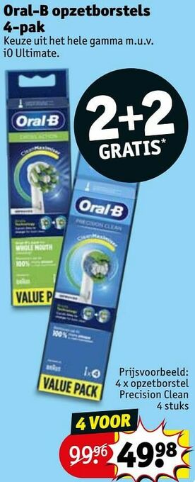 Kruidvat Opzetborstel precision clean aanbieding