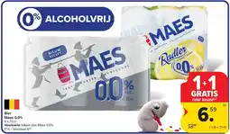 Carrefour Bier Maes 0,0% aanbieding