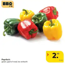 Carrefour Paprika’s aanbieding