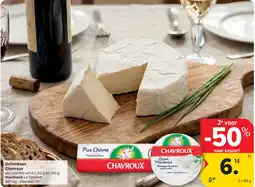 Carrefour Geitenkaas Chavroux aanbieding