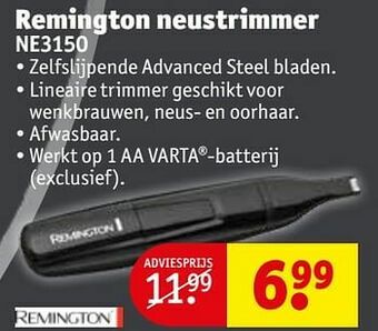 Remington neustrimmer ne3150