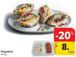 Carrefour Pitapakket aanbieding