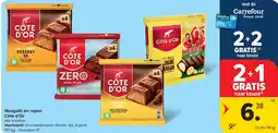 Carrefour Nougatti en repen Côte d’Or aanbieding
