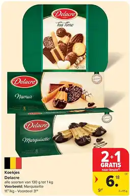 Carrefour Koekjes Delacre aanbieding